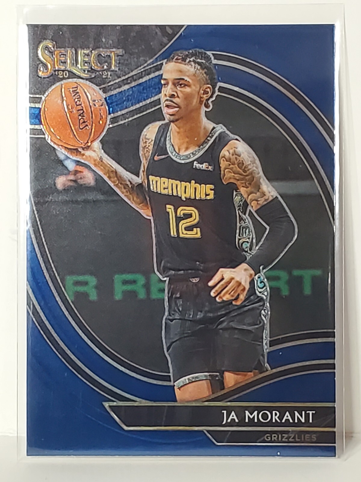 2020 PANINI SELECT BLUE RETAIL Courtside #255 JA MORANT