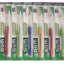 GUM Delicate Post Surgical Toothbrush 6/Pack 317 Bulk Lot