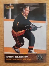 1996 ALL SPORT PPF DAN CLEARY ROOKIE #178 CHICAGO BLACKHAWKS