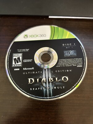 Diablo 3 Reaper of Souls Ultimate Evil Edition Xbox 360 Disc Only