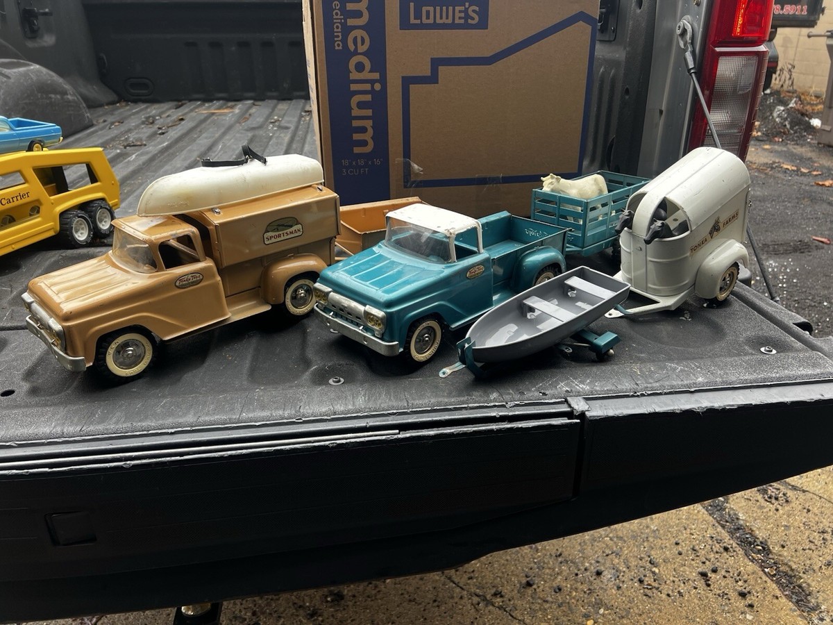 wow Vintage Tonka 1959 trailer sales set #B206 in catalog HTF toys