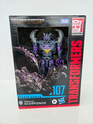 Transformers Studio Series Scorponok Rise Of The Beasts Deluxe 6'' Action Figure