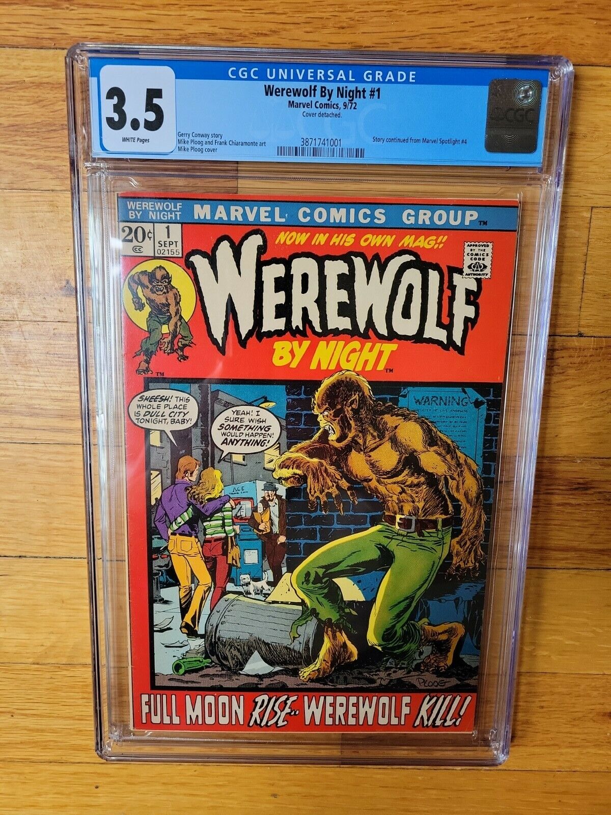 ComicConnect - WEREWOLF BY NIGHT (1972-77) #32 - CGC NM/M: 9.8