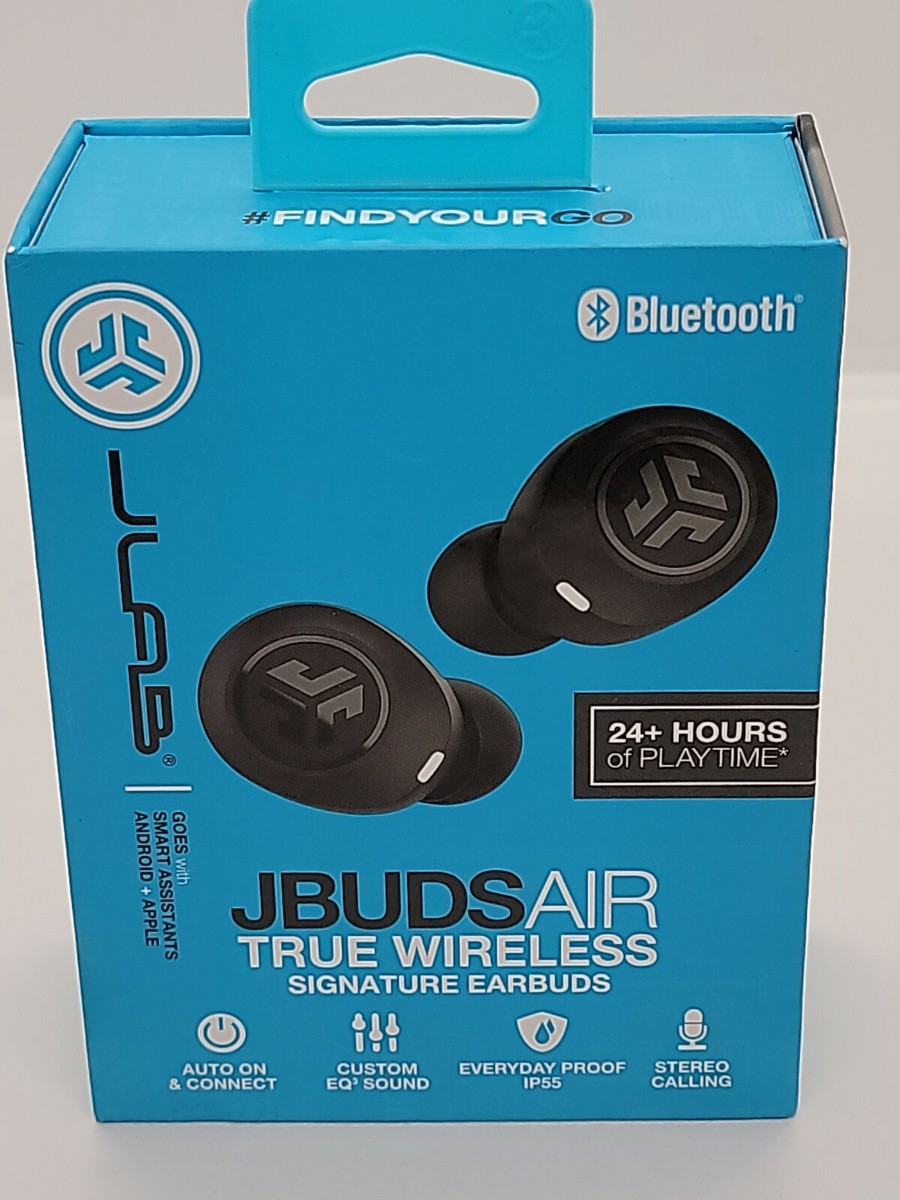 JLab Audio JBuds Air Sport True Wireless In-Ear Headphones Black