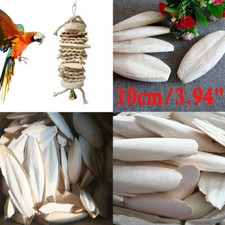 100MM Calcium Cuttlebone Cuttlefish Bone Sepia/Cuttle/Fish/Bird Food 20Pack