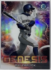2021 Bowman Draft - Genesis Refractor #GNS-13 Sal Frelick /250 (RC)