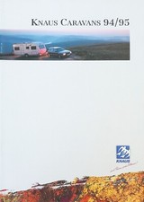 Brochure brochure Knaus Country Südwind Sport Azur Eurostar Caravan 1994/95