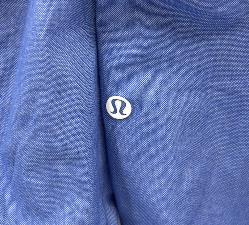 Lululemon Men's L Blue Long Sleeve Button Down Long Sleeve Shirt eBay