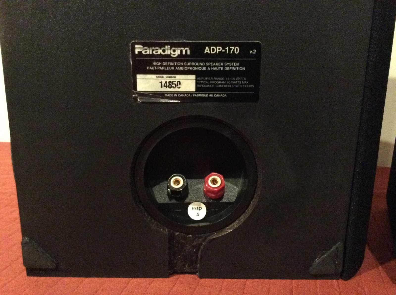 paradigm adp 170