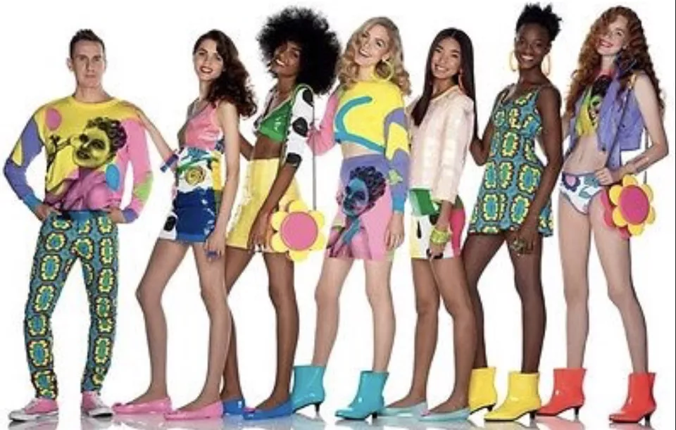 Melissa Ankle Boot + Jeremy Scott (Moschino) YELLOW Authentic Shoes SZ 7 NIB FUN - Image 4 of 4