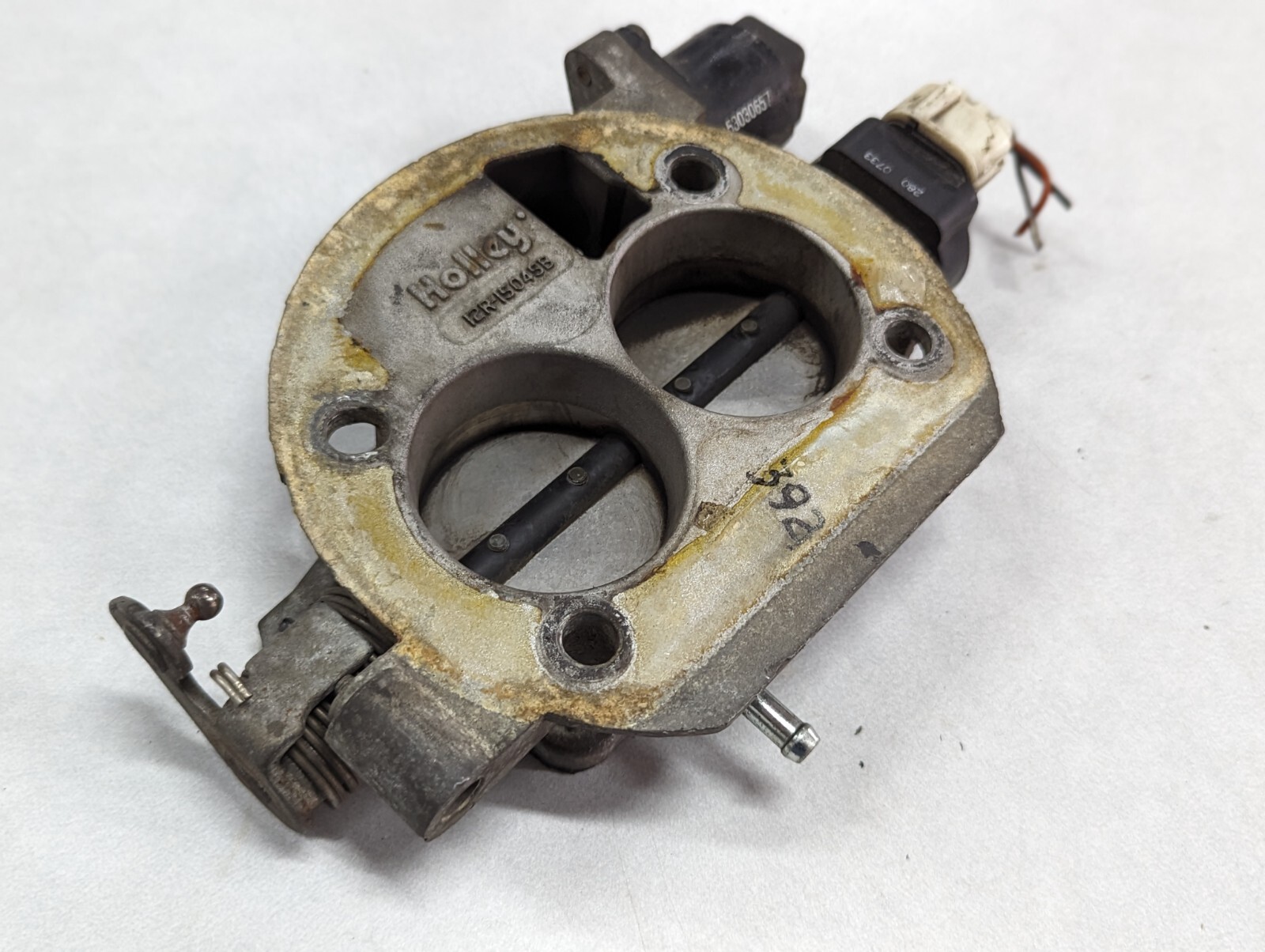 USED - Dodge V10 8.0L Holley 12R-15045B Throttle Body W/ T…