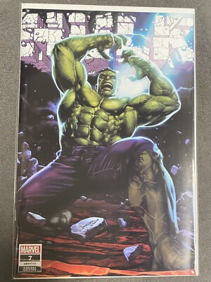 HULK #7 UNKNOWN COMICS JAY ANACLETO EXCLUSIVE VIRGIN VARIANT