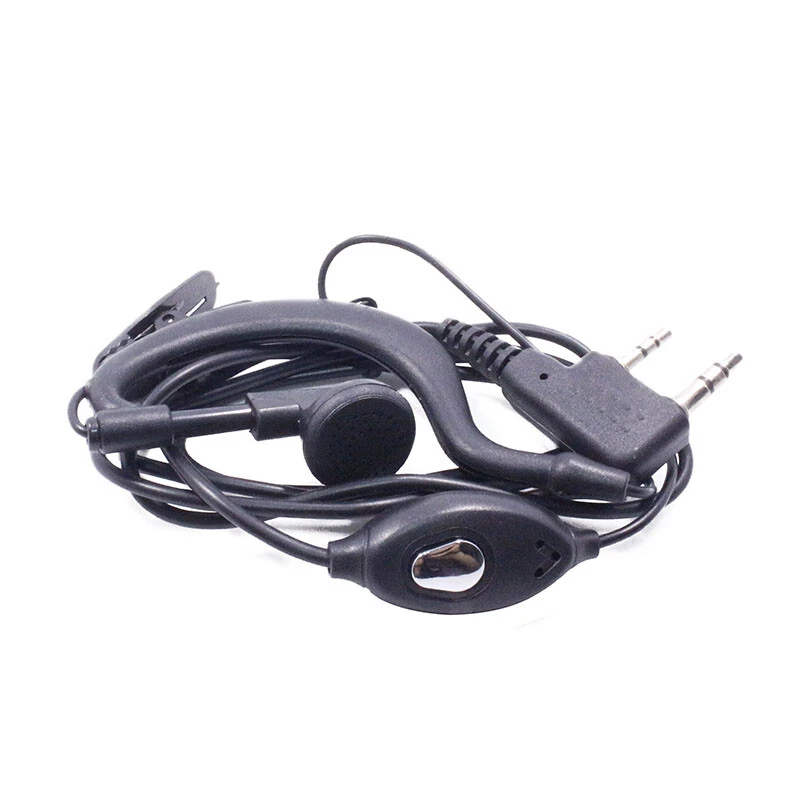 10pcs baofeng ham radio 2pin K port earpiece ptt mic headset for baofeng UV-5R - Image 2 of 4