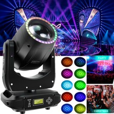 200W LED Moving Head Lights RGBW Gobo Beam Stage Spot Lighting DJ Disco DMX 16CH