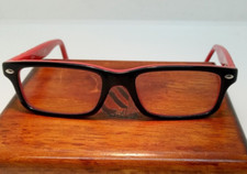 Pre-Owned Ray-Ban Jr. Red Black RB 1535 Glasses