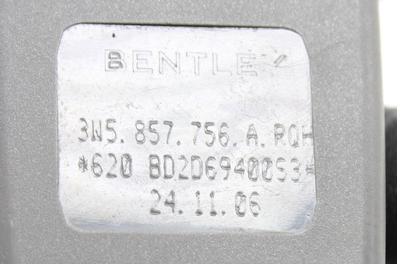 2006 - 2012 BENTLEY CONTINENTAL FRONT RIGHT SEAT BELT SEATBELT BUCKLE OEM