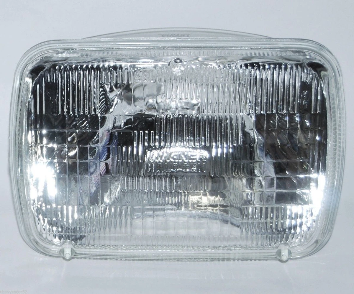 7X6 Halogen Sealed Beam Hi Low Beam Glass Headlights Headlamp Light Stock Bulbs
