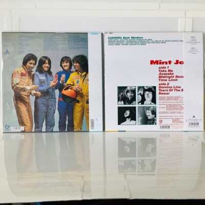 Casiopea Mint Jams Clear Green Vinyl & CASIOPEA Clear Orange Vinyl