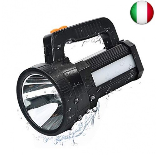 ERAY Torcia LED Ricaricabile, Torcia a LED 11000 Lumen, 9600 mAh e 3 modalità,