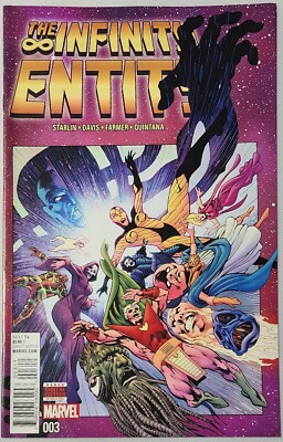 Infinity Entity 3 Marvel Comics 2016 FN Alan Davis Cover A Jim Starlin Warlock