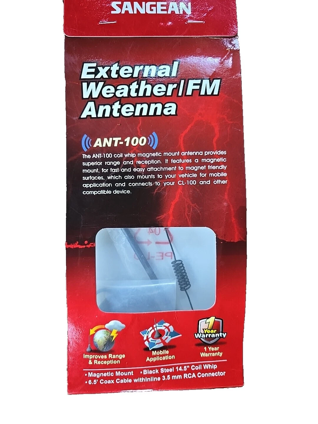 Antenas de Radio Sangean