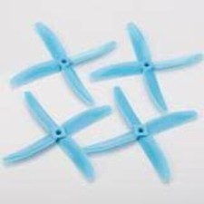 Gemfan GFN 5040 Quad 4 Blade Propellers 2L2R Frey Blue