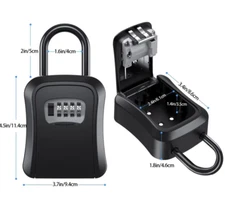 Secure Your Spare Keys with a Wall-Mounted Password Key Box