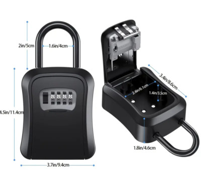 Secure Your Spare Keys with a Wall-Mounted Password Key Box