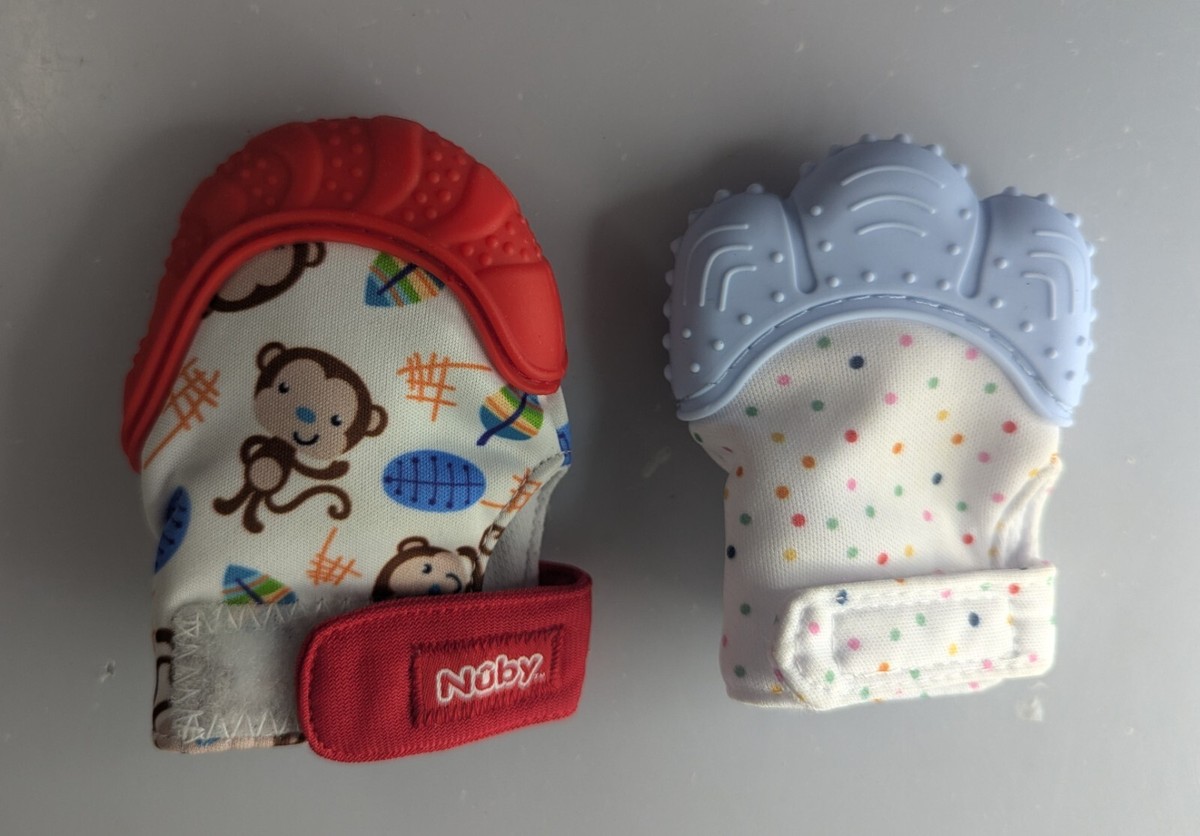 Baby Teething Mitten Teething Hand Nûby Happy Hands Teething