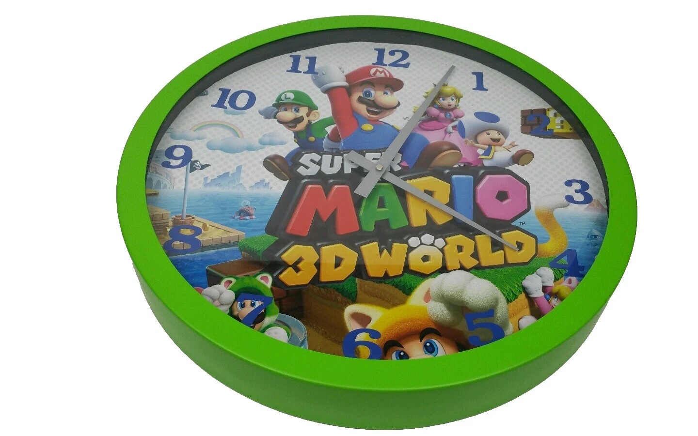 Nintendo Super Mario Bros. Clock Video Game Merchandise