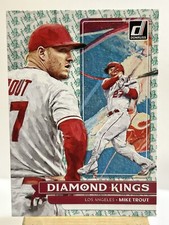 2022 Panini Donruss Baseball Mike Trout Liberty Parallel #14 Angels￼￼￼