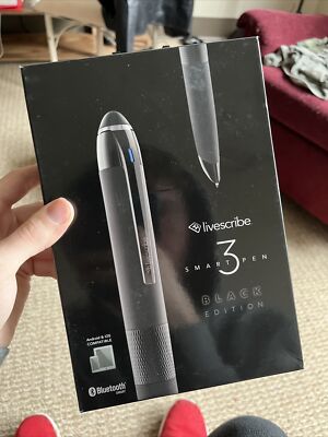 Livescribe 3 Smartpen Black Edition Smart Pen 816108010663 | eBay