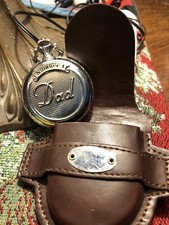 Colibri Quartz Pocket Watch Number 1 DAD With Leather case