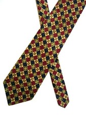 Generic Men's Silk Geometric Neck Tie Multi-Color Classic 3 3/4" x 57"