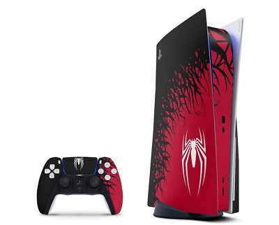Spiderman PS5 Skin - Spiderman Decal For PlayStation 5 Console and Controller