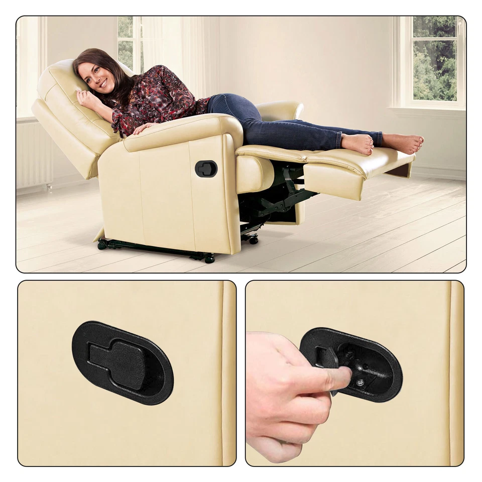 Sofá Reclinable Liberación Tirador Manija Universal Silla Sofá Cable Palanca Reemplazos Foto 4 de 4