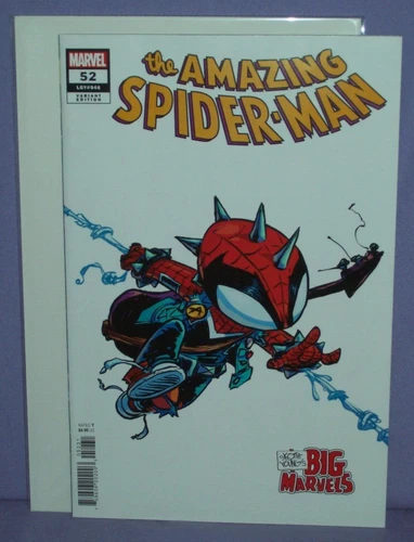 The Amazing Spider-Man #52  Variant Cover - VF/NM  Marvel Comics - Skottie Young
