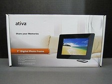ATIVA 7" Digital Photo Frame with Remote Control Share your memories