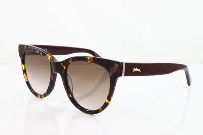 Longchamp Women's sunglasses LO602S Color 271 Havana Multicolor 54mm NWT 