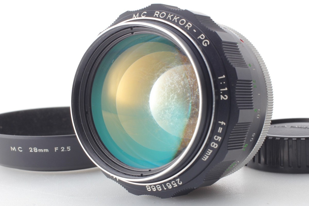 Exc+4] Minolta MC Rokkor-PG 58mm F/1.2 Lens from JAPAN #1435