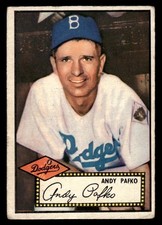 1952 Topps Baseball #1 Andy Pafko PR - GD *m1