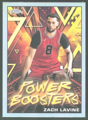 2023-24 Topps Chrome Basketball PB-3 Zach LaVine - Chicago Bulls Power Boosters