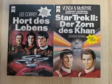 2x Star Trek Roman: Hort des Lebens & Der Zorn Des Khan Science Fiction