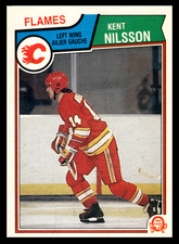 1983-84 O-Pee-Chee Kent Nilsson #89 Calgary Flames NHL Hockey Base Set