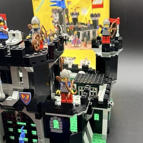 6085 LEGO Black Knights Black Monarch's Castle Complete Inst, Extra Siege Tower