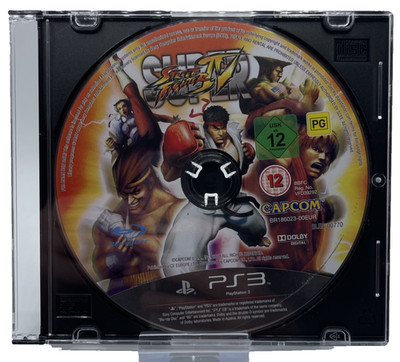 Super Street Fighter IV Capcom Sony Playstation 3 PS3 Game Nur CD Zustand gut