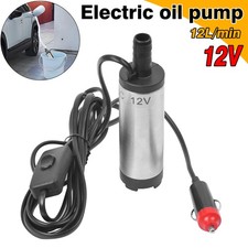 Car DC 12V 38mm Diesel Fuel Pump Transfer Pump Water Oil Fluid Refuelling Tool