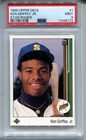 1989 Upper Deck Ken Griffey Jr Rookie Card PSA 9 MINT Baseball #1