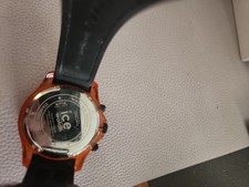 Ice Watch Chronograph Herren Uhr Orange Schwa...