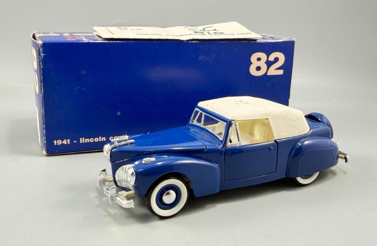 RIO Italy 1941 Blue Lincoln Continental Diecast Model Car 1:43 | eBay